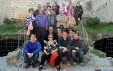 Miembros de la agrupación en su viaje. / M-audiovisuales