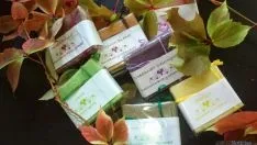 Algunos de los jabones elaborados por La Navazuela. 