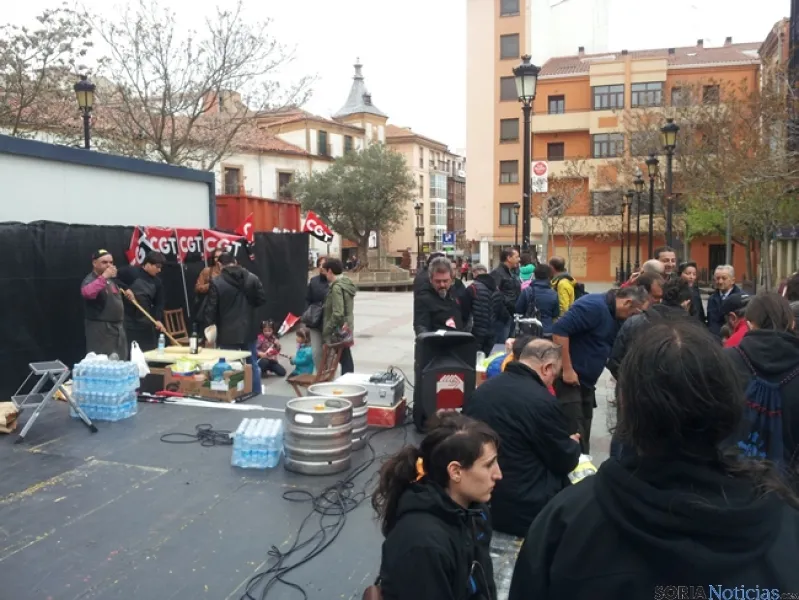 Concentración de la CGT