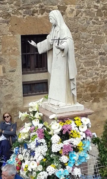 Imágenes del 'dies natalis' en Ágreda. / SN
