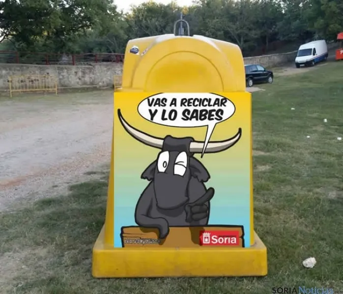 Contenedores en Valonsadero