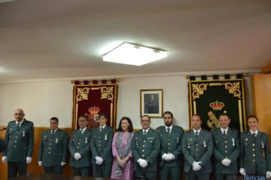 Conmemoración 171 años de La Guardia Civil