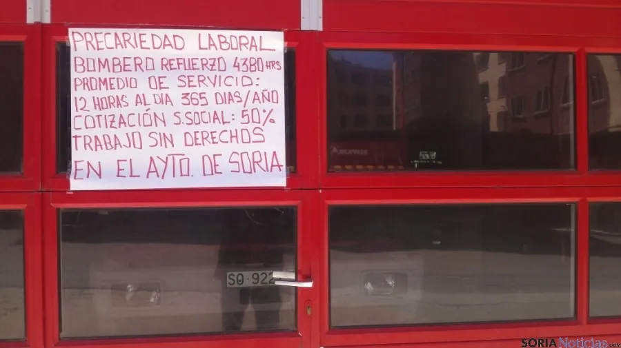 Los bomberos siguen reivindicando sus derechos. / SN