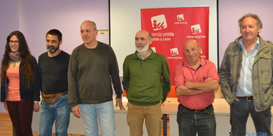 Candidatos de IU elecciones en Soria