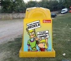Contenedores en Valonsadero