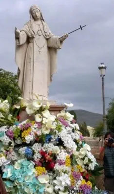 Imágenes del 'dies natalis' en Ágreda. / SN