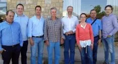 Visita del candidato de C´s a Ágreda. / SN