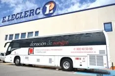 Donación de sangre en el Leclerc