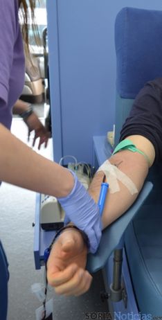 Donación de sangre en el Leclerc