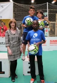 Entrega de los premios.