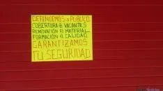 Los bomberos siguen reivindicando sus derechos. / SN