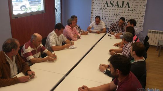 Junta directiva de ASAJA Soria. / AS