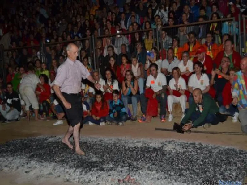 Paso del Fuego en San Pedro Manrique