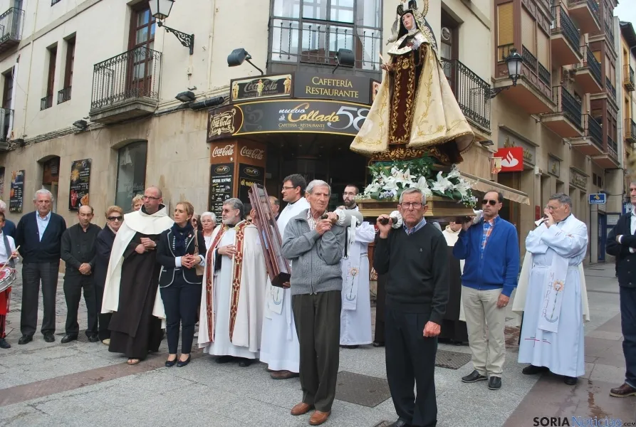 Imagen de la ceremonia de la llegada del bastón. / SN
