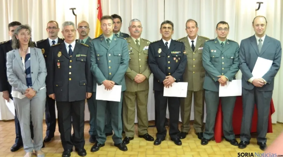 Galardonados actos Día de la Subdelegación