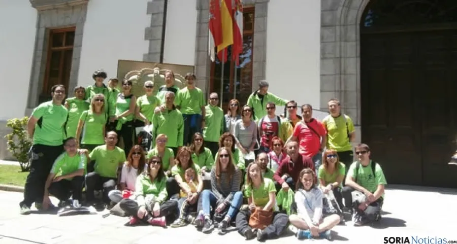 Los atletas sorianos en Santoña