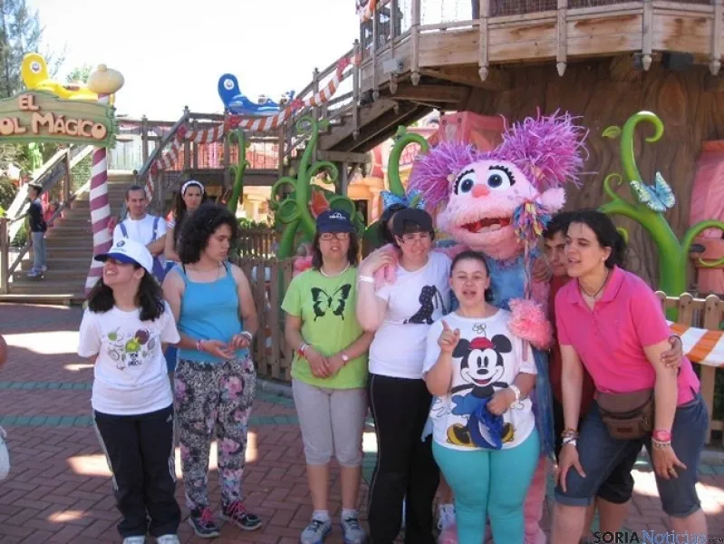 Alumnos del Santa Isabel disfrutando del viaje