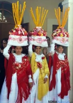 Las tres móndidas, con sus arbujuelos. / SN
