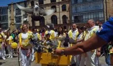 Imagen de la mañana de este Lunes de Bailas. / SN 