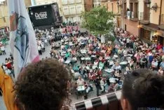 Imagen del pregón el miércoles