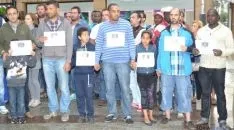 Acto de repulsa hoy en la plaza de San Esteban
