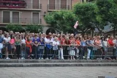 La llegada de los doce jurados al ayuntamiento. / SN