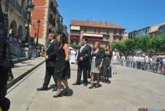 Imagen de la mañana de este Lunes de Bailas. / SN