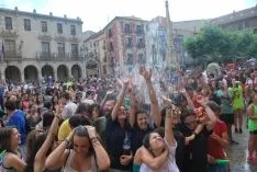 Caluroso el arranque de estas Bailas. / SN