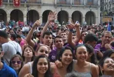 Caluroso el arranque de estas Bailas. / SN