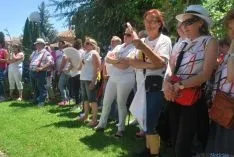 Imagen de este mediodía en La Dehesa. / SN