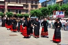 Imagen de la mañana de este Lunes de Bailas. / SN