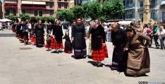 Imagen de la mañana de este Lunes de Bailas. / SN