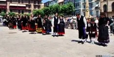 Imagen de la mañana de este Lunes de Bailas. / SN