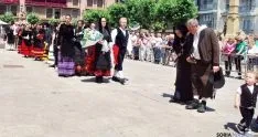 Imagen de la mañana de este Lunes de Bailas. / SN