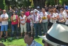 Imagen de este mediodía en La Dehesa. / SN