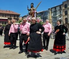Imagen de la mañana de este Lunes de Bailas. / SN