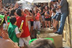 Caluroso arranque de Las Bailas este lunes sanjuanero. / SN