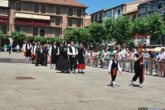 Imagen de la mañana de este Lunes de Bailas. / SN
