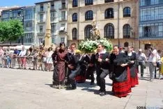 Imagen de la mañana de este Lunes de Bailas. / SN