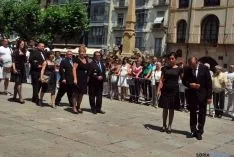 Imagen de la mañana de este Lunes de Bailas. / SN