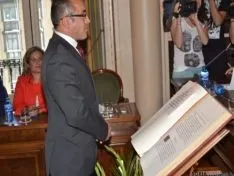 Toma de posesión de Luis Rey en Diputación