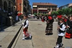 Imagen de la mañana de este Lunes de Bailas. / SN