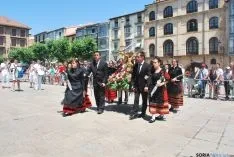 Imagen de la mañana de este Lunes de Bailas. / SN