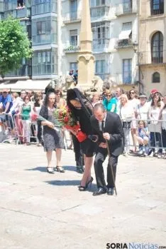 Imagen de la mañana de este Lunes de Bailas. / SN