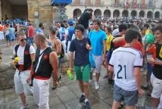 Caluroso arranque de Las Bailas este lunes sanjuanero. / SN