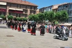 Imagen de la mañana de este Lunes de Bailas. / SN