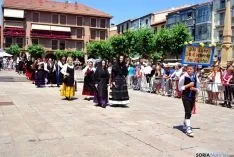 Imagen de la mañana de este Lunes de Bailas. / SN