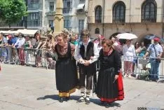 Imagen de la mañana de este Lunes de Bailas. / SN