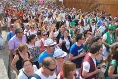 Caluroso arranque de Las Bailas este lunes sanjuanero. / SN