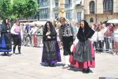Imagen de la mañana de este Lunes de Bailas. / SN
